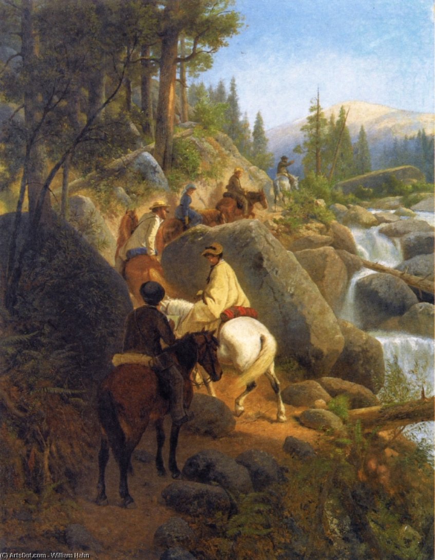 The Trip To Glacier Point (also Known As The Excursion Party) — William Hahn