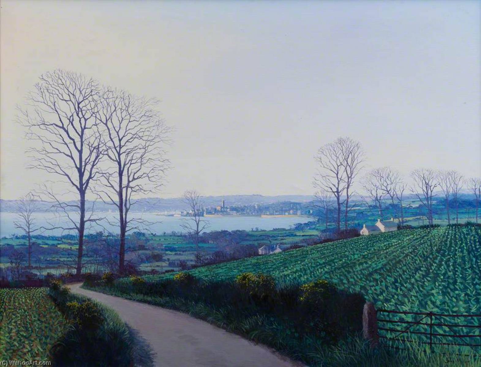 The Bay In Winter — John Miller