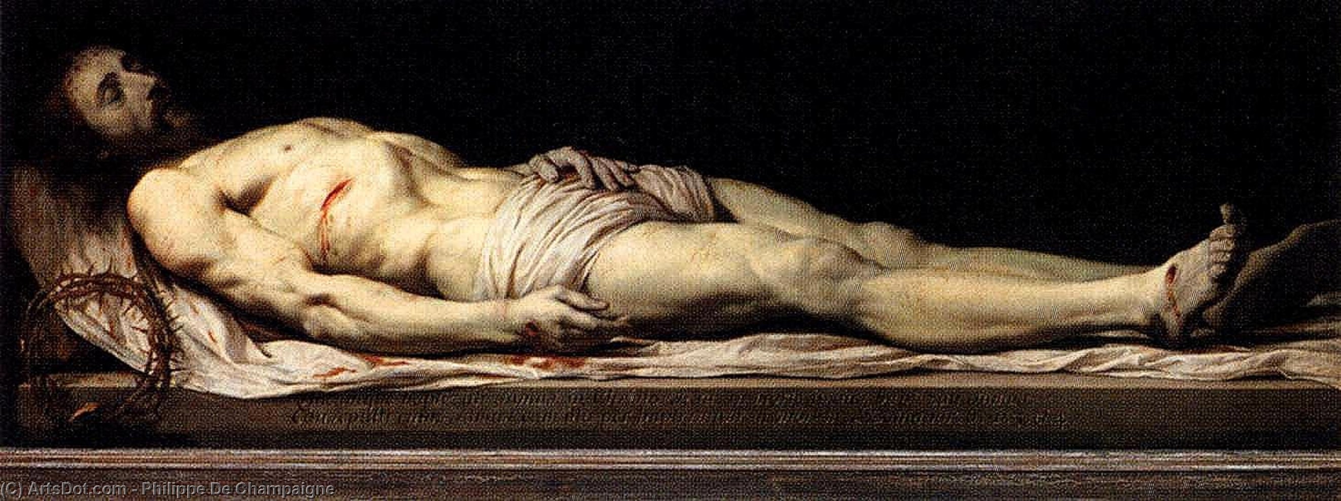 The Dead Christ — Филипп Де Шампань