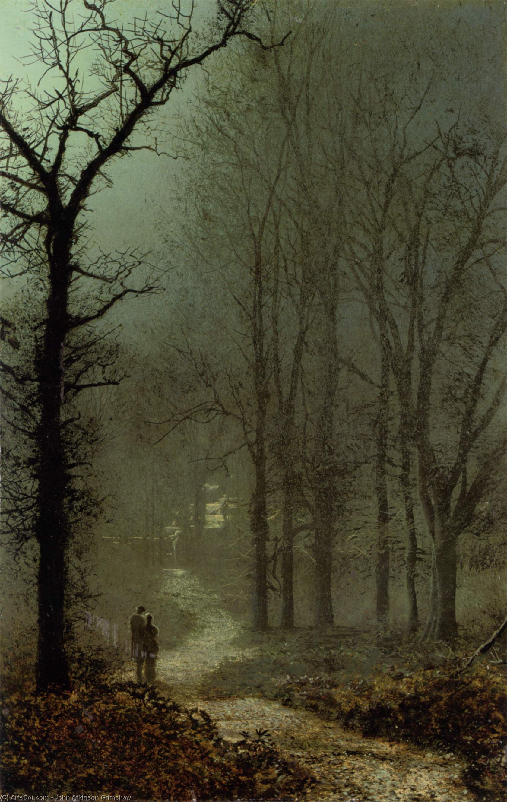 Lovers In A Wood — Džon Atkinson Grimšo