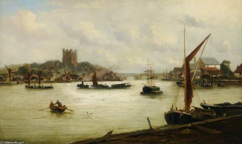 Rochester Castle, Kent — William Lionel Wyllie
