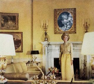First Lady (pat Nixon) From The Series House Beautiful Bringing The War Home — Martha Rosler