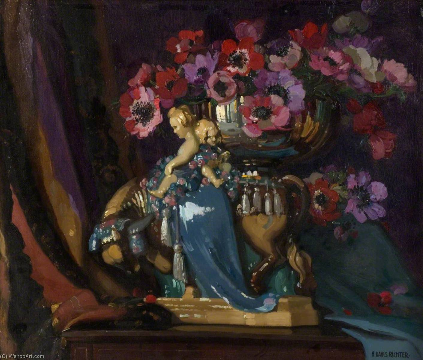The Flower Show — Herbert Davis Richter