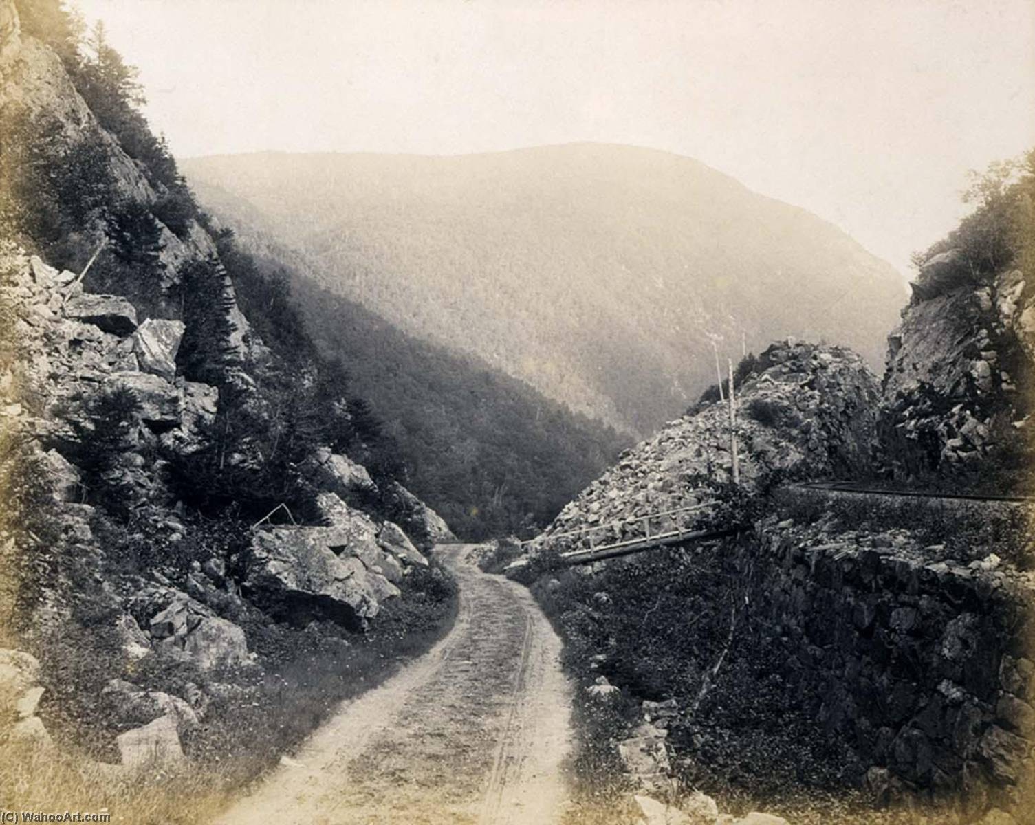 Crawford Notch, White Mountains — Charles L Mitchell