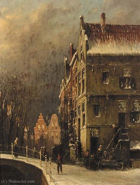 A Town In Winter — Pieter Gerard Vertin
