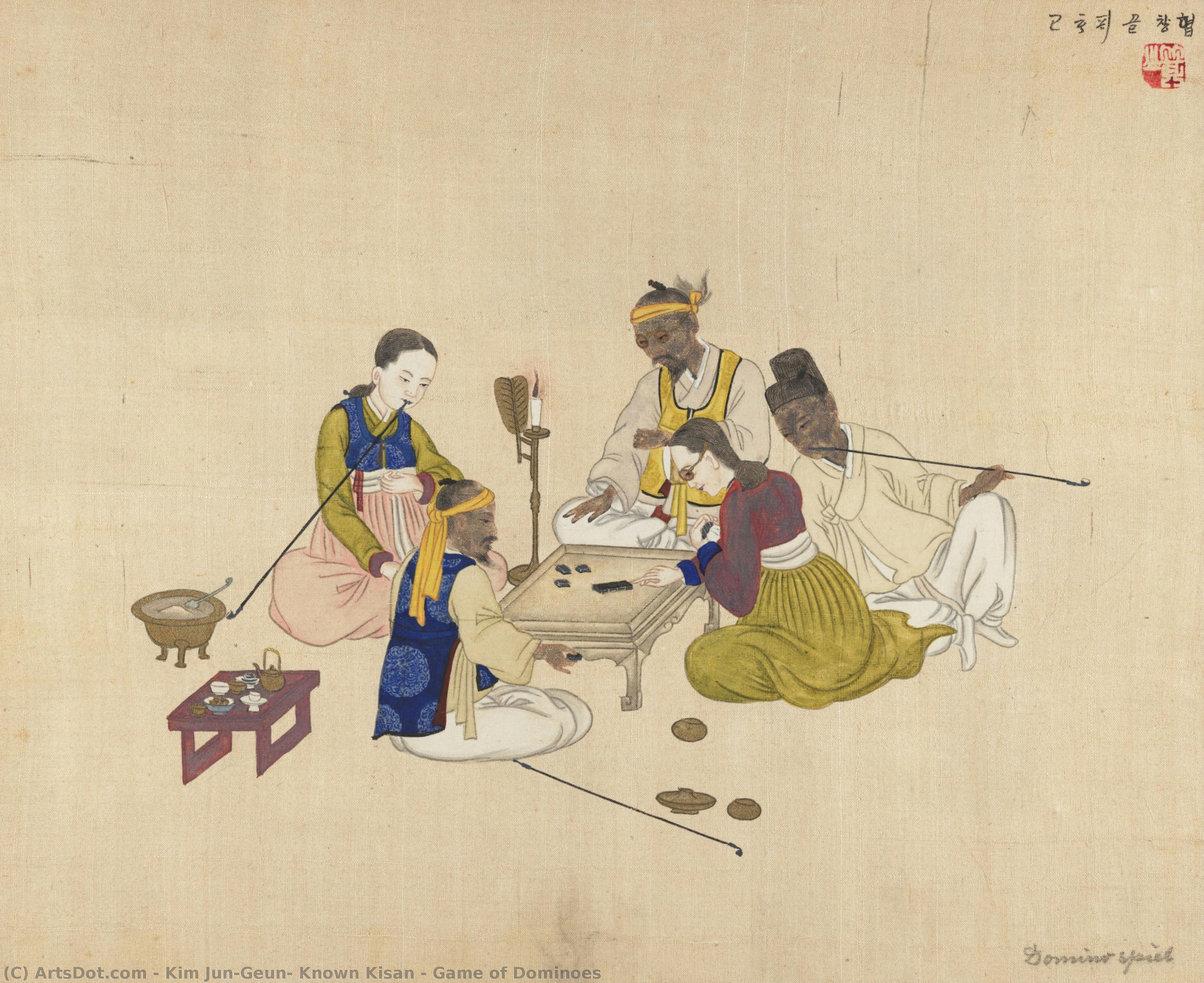 Game Of Dominoes — Kim Jun-geun, Known Kisan