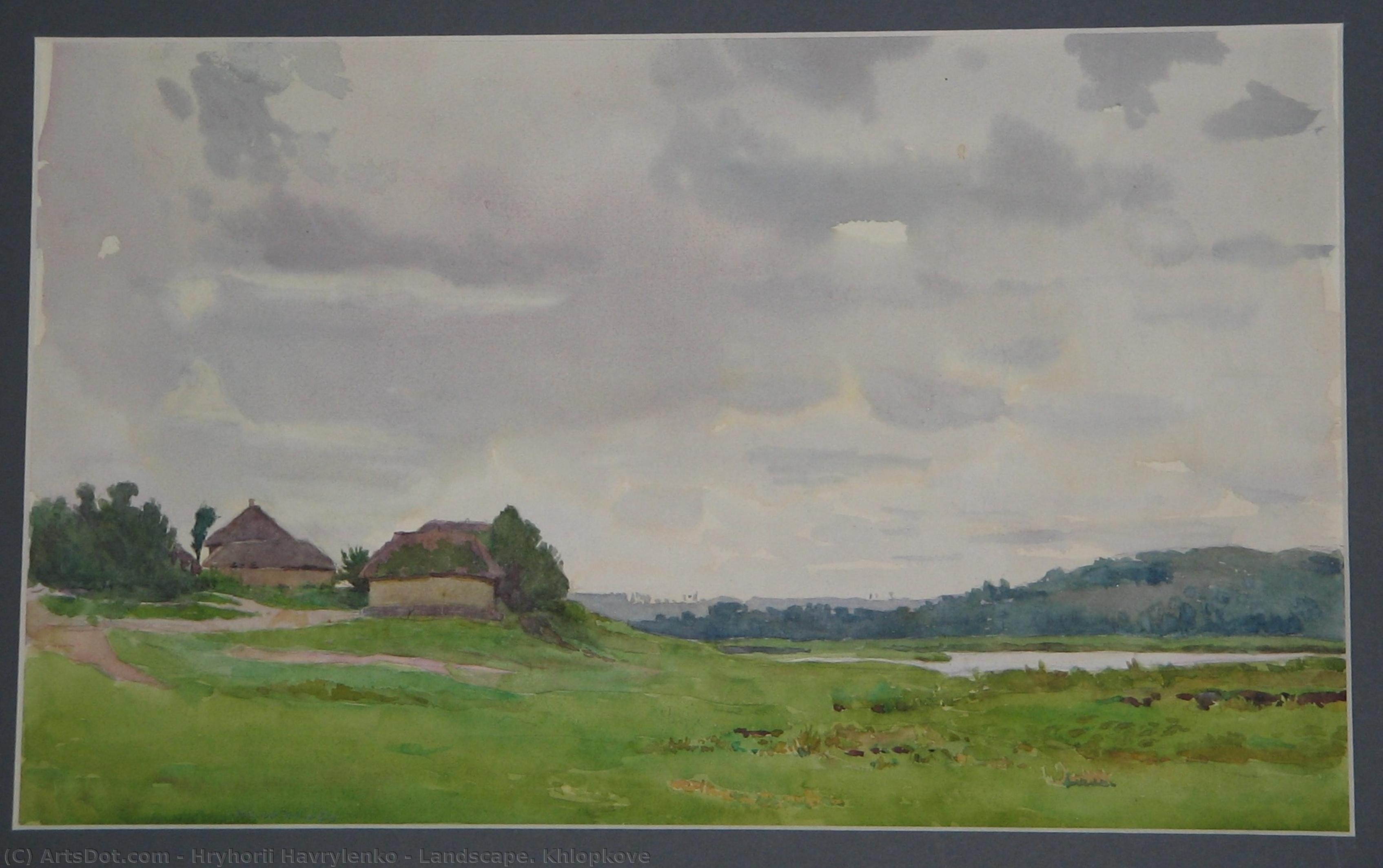 Landscape. Khlopkove — Hryhorii Havrylenko