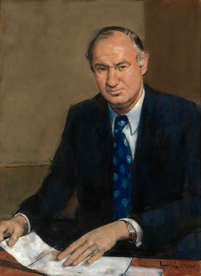 Director General Portrait – Charles Curran — Ruskin Spear