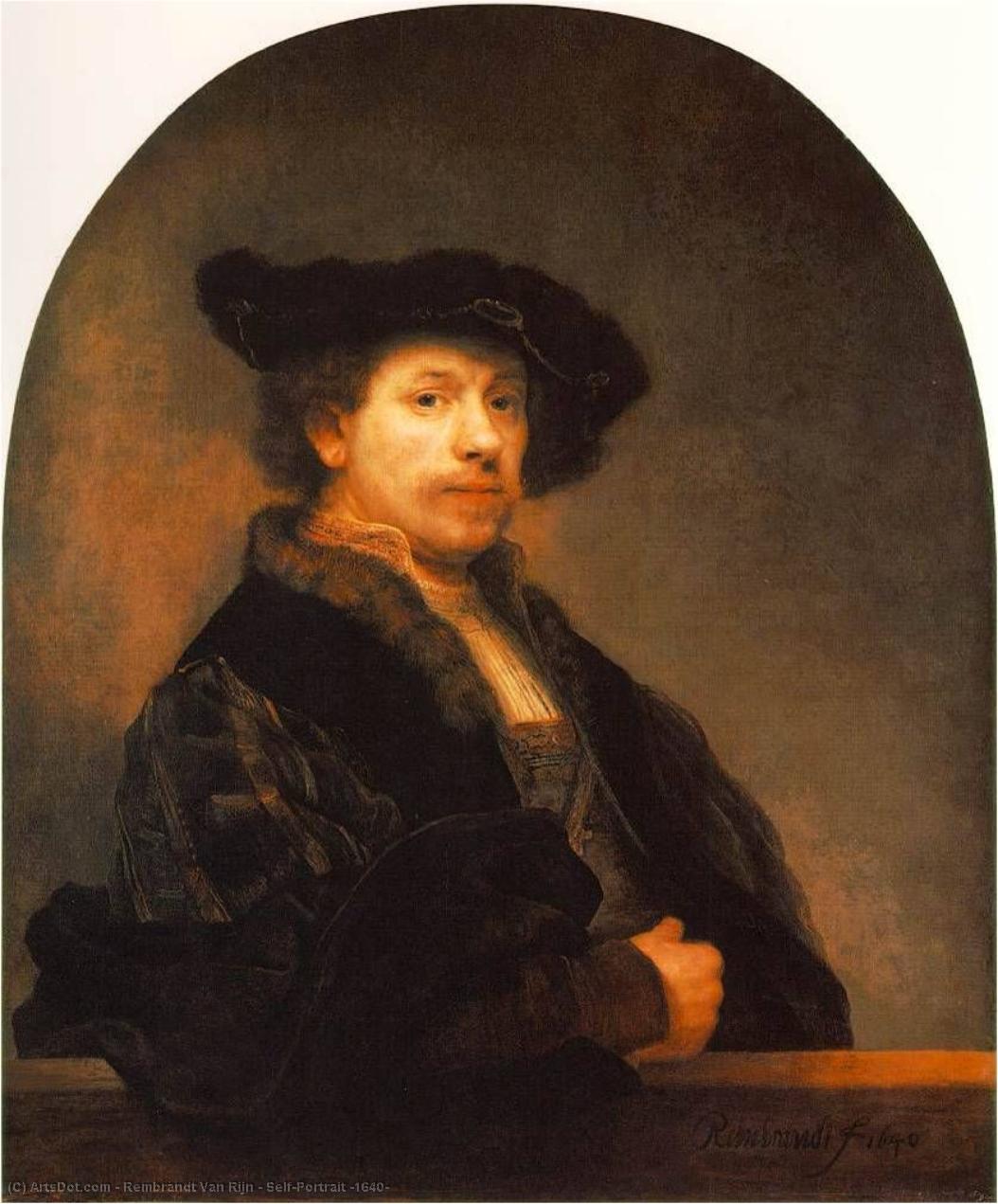 Self-portrait [1640] — Rembrandt Van Rijn