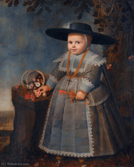 Portrait Of A Boy — Willem Van Der Vliet