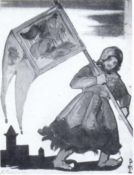 Standard-bearer — Nicholas Roerich