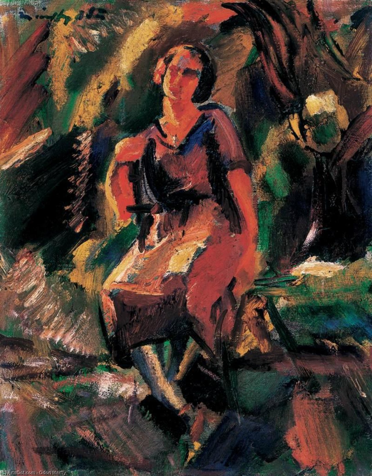 Girl In The Grass — Ödön Márffy