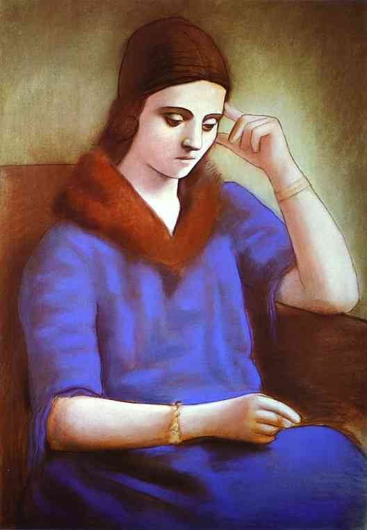 Porträt Von Mme Olga Picasso — Pablo Picasso