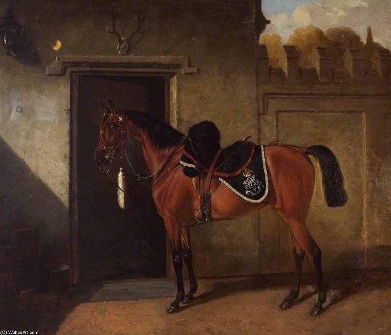 'may Queen', Bath Troop, North Somerset Yeomanry Cavalry — Alfred Wheeler