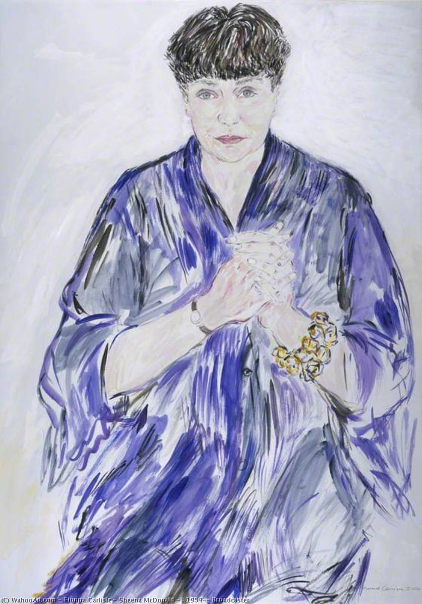 Sheena Mcdonald (b.1954), Broadcaster — Fionna Carlisle
