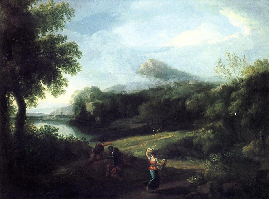 Romantic Landscape — ワシントン・オールストン