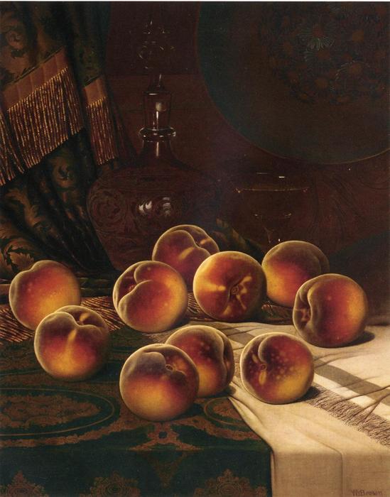 Still Life With Peaches — William Mason Brown
