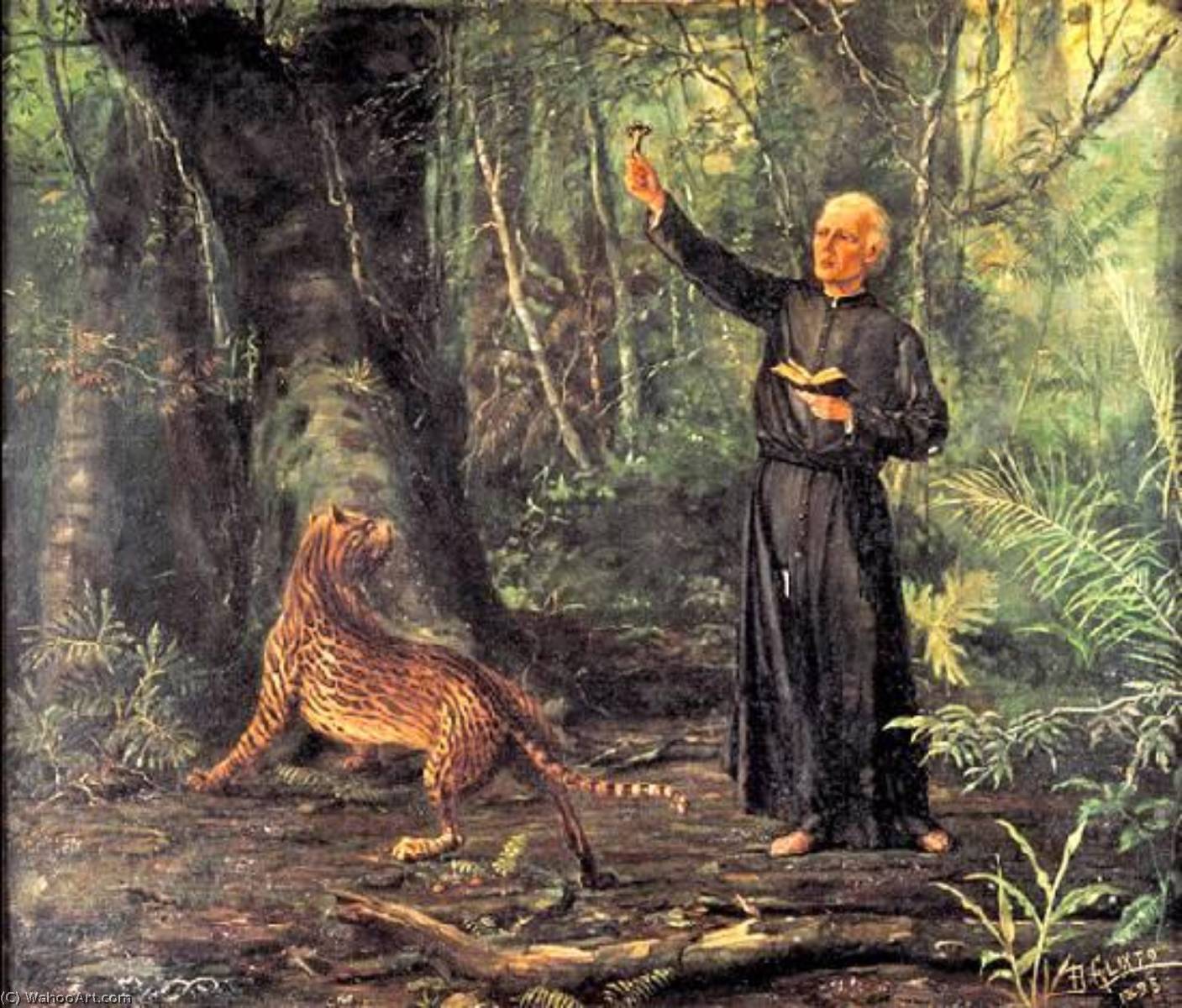 Português Evangelho Nas Selvas English Gospel In The Jungle — Benedito Calixto