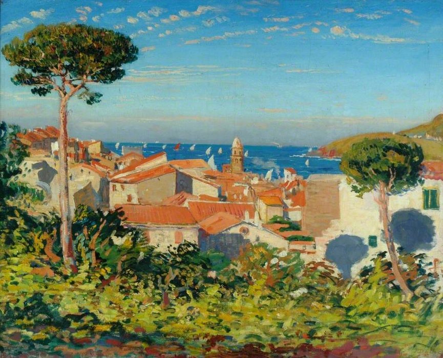 The Town Of Collioure — James Dickson Innes