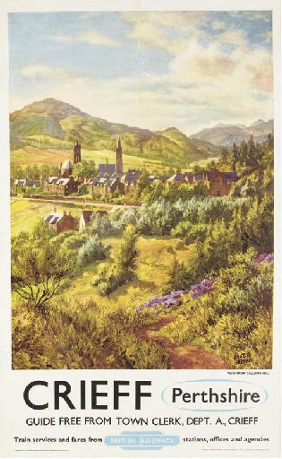 Crieff, View From Callum's Hill — Maurice William Greiffenhagen