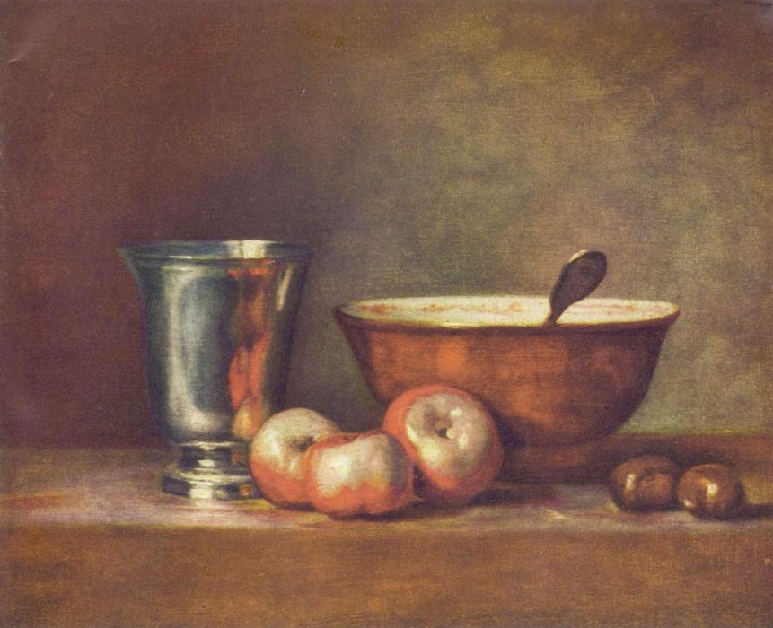The Silver Beaker — Jean-baptiste-siméon Chardin