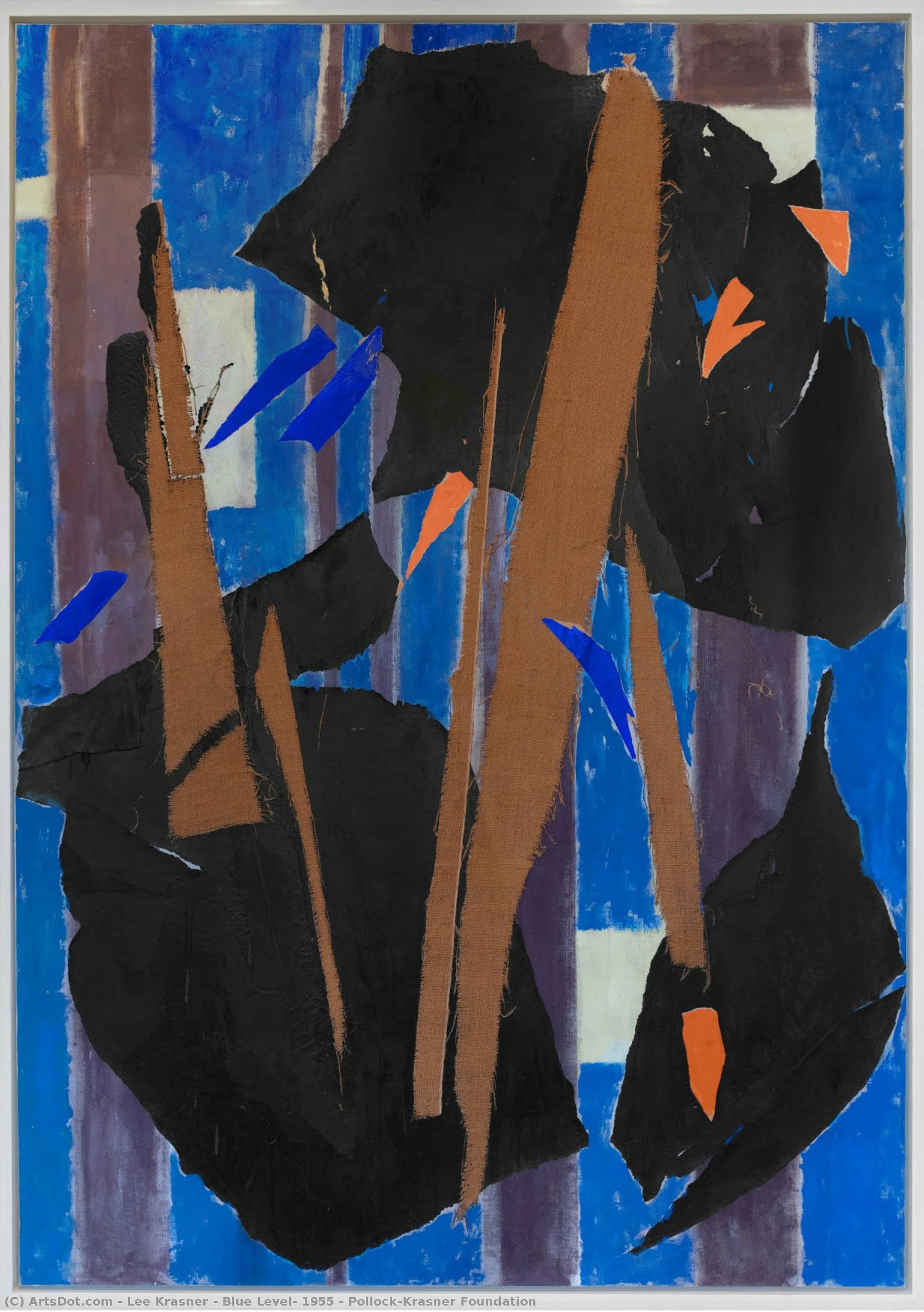Blue Level, 1955 © Pollock-krasner Foundation — Lee Krasner