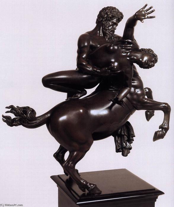 Deianira Abducted By The Centaur Nessus — Antonio Susini (giovanni Francesco Susini)