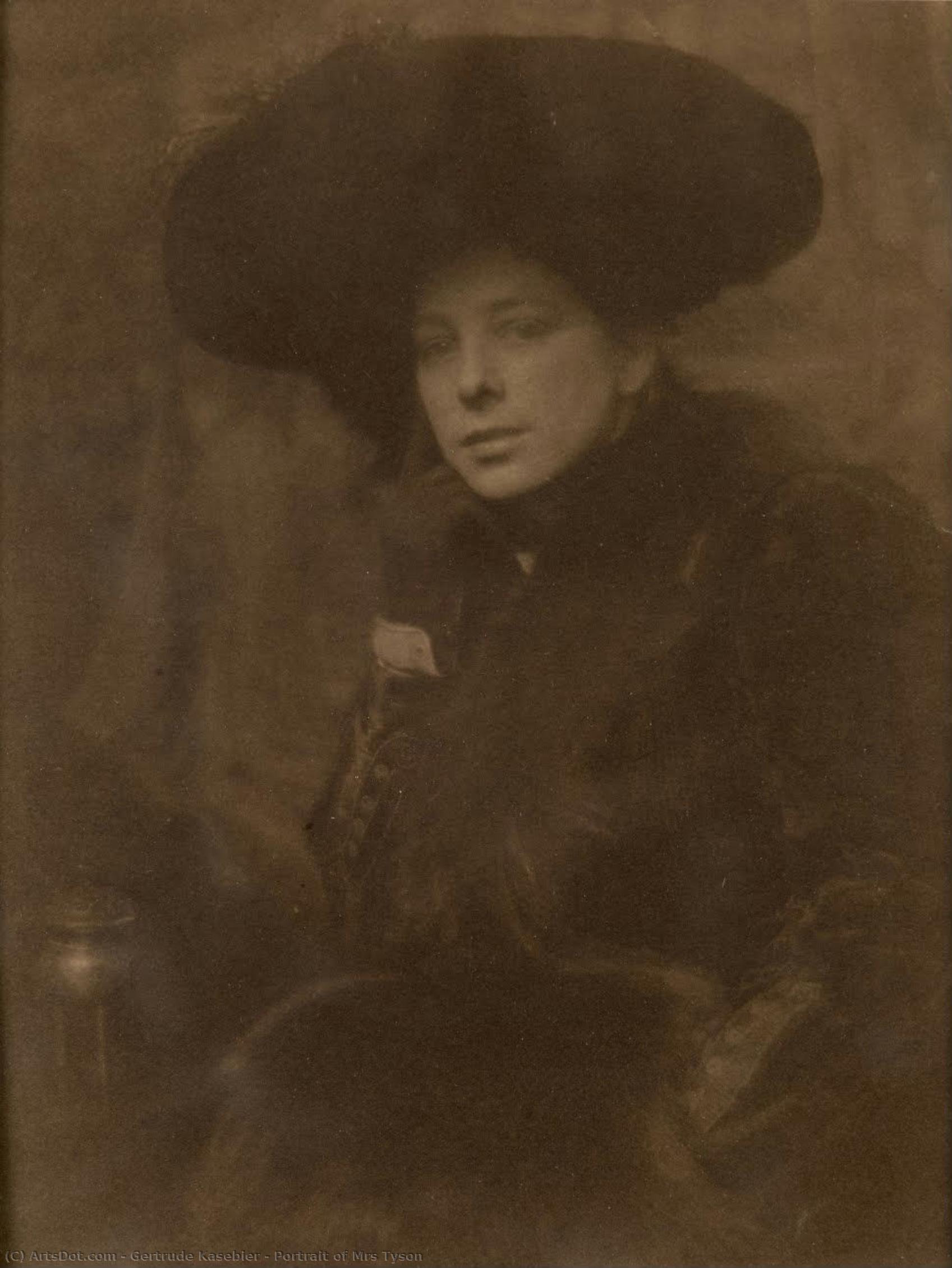 Portrait Of Mrs Tyson — Gertrude Käsebier