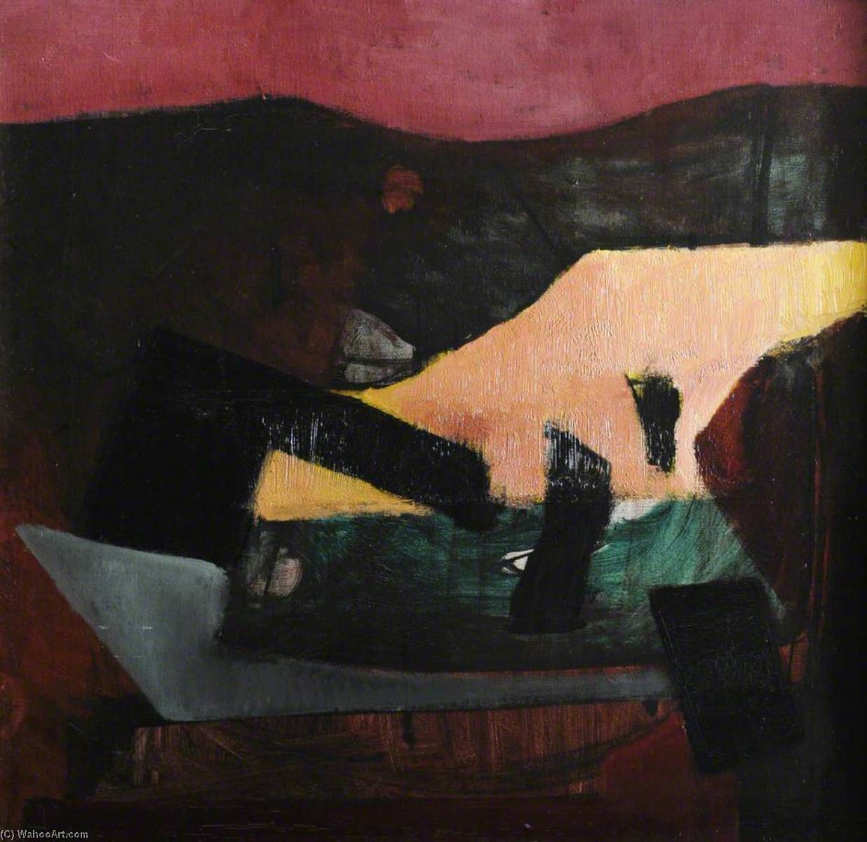 Hill Landscape — William Johnstone