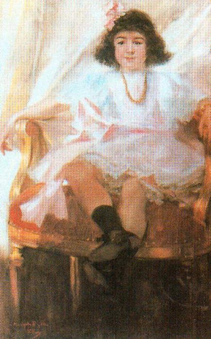 Portrait Of Mariquita Fe Y Alba — José Villegas Cordero