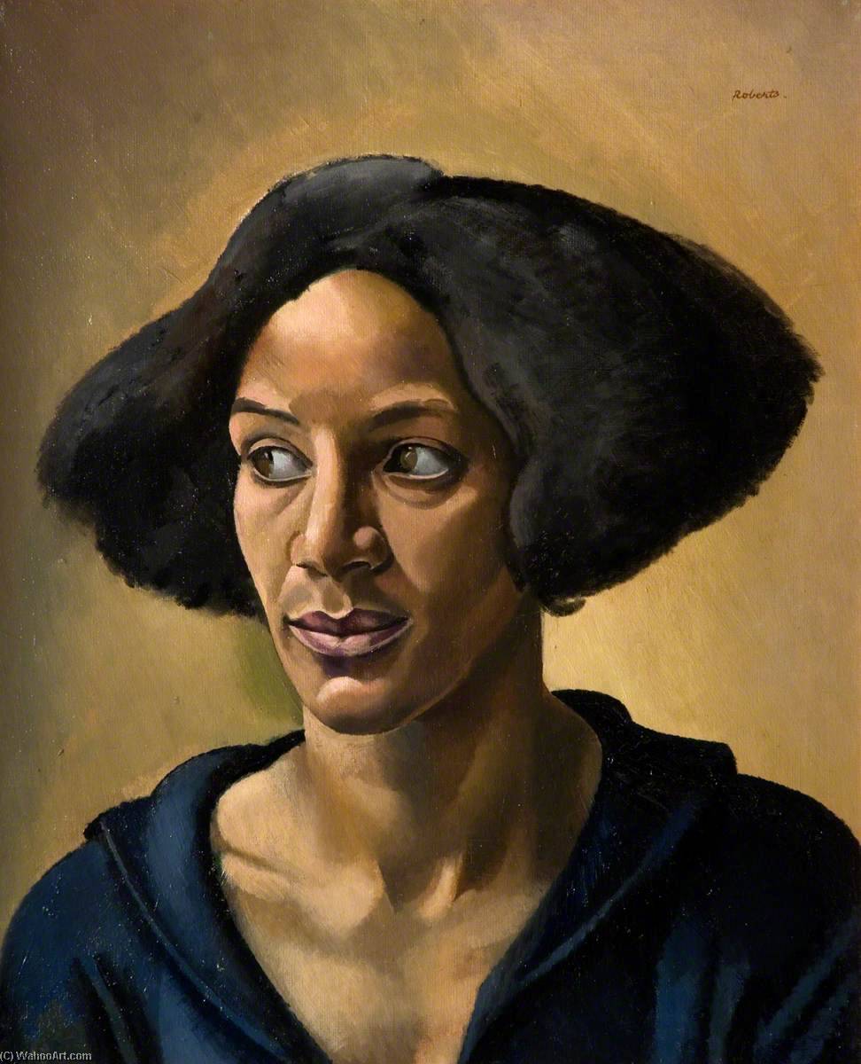Portrait Of A Negress — William Patrick Roberts