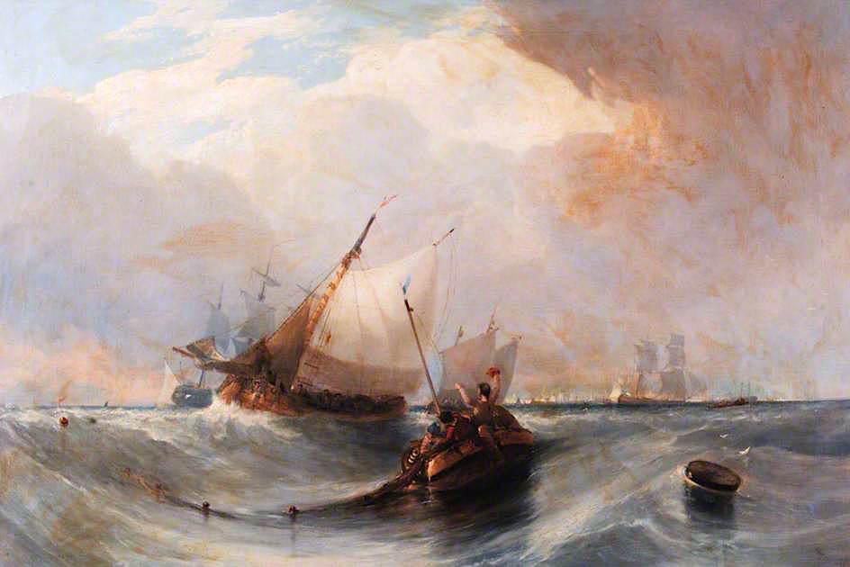 The Mouth Of The Tyne — John Wilson Ewbank