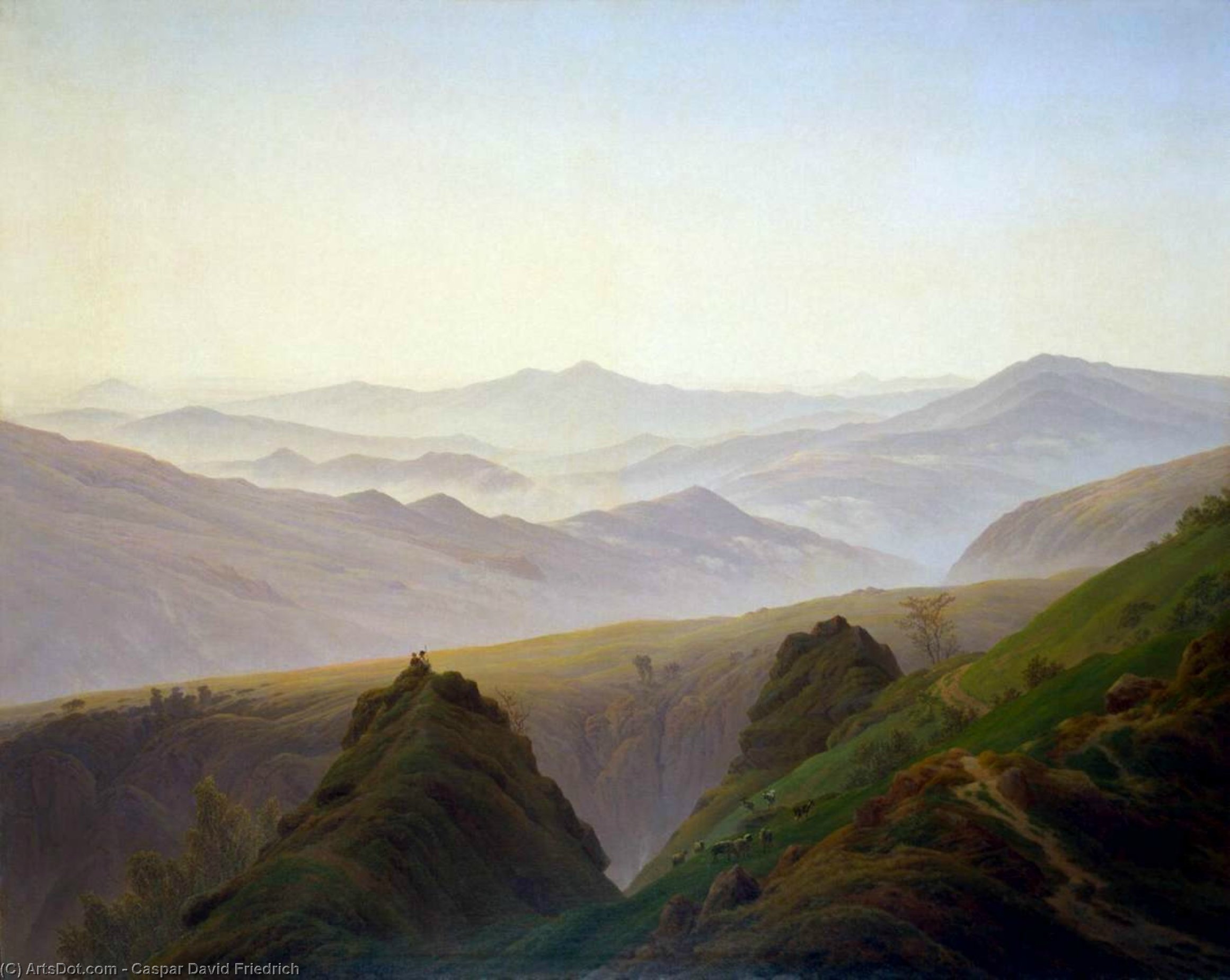 Morning In The Mountains — Каспар Давид Фридрих