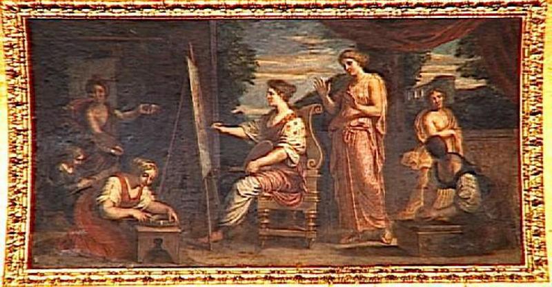 Cesisene Cultivant La Peinture — Michel Corneille (corneille L'ancien)
