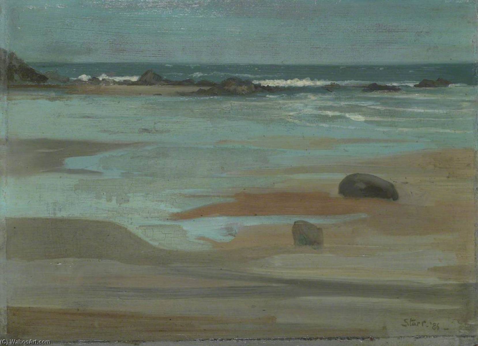 Beach, Looking Out To Sea — Sidney Starr