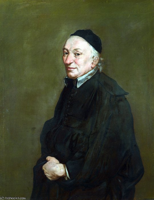 Portrait Of A Priest — Giacomo Ceruti (pitocchetto)