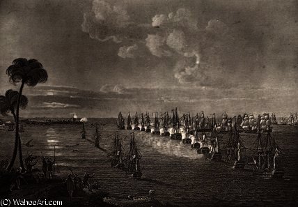 The Battle Of The Nile In — Richard Westall