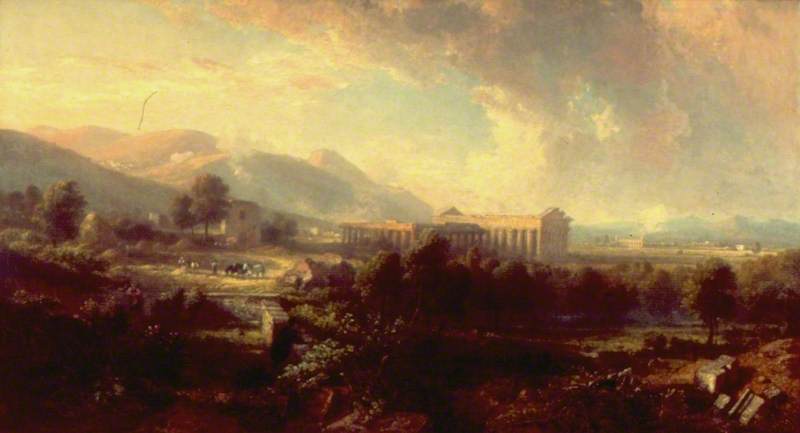 Temple Of Paestum, Italy — William Havell