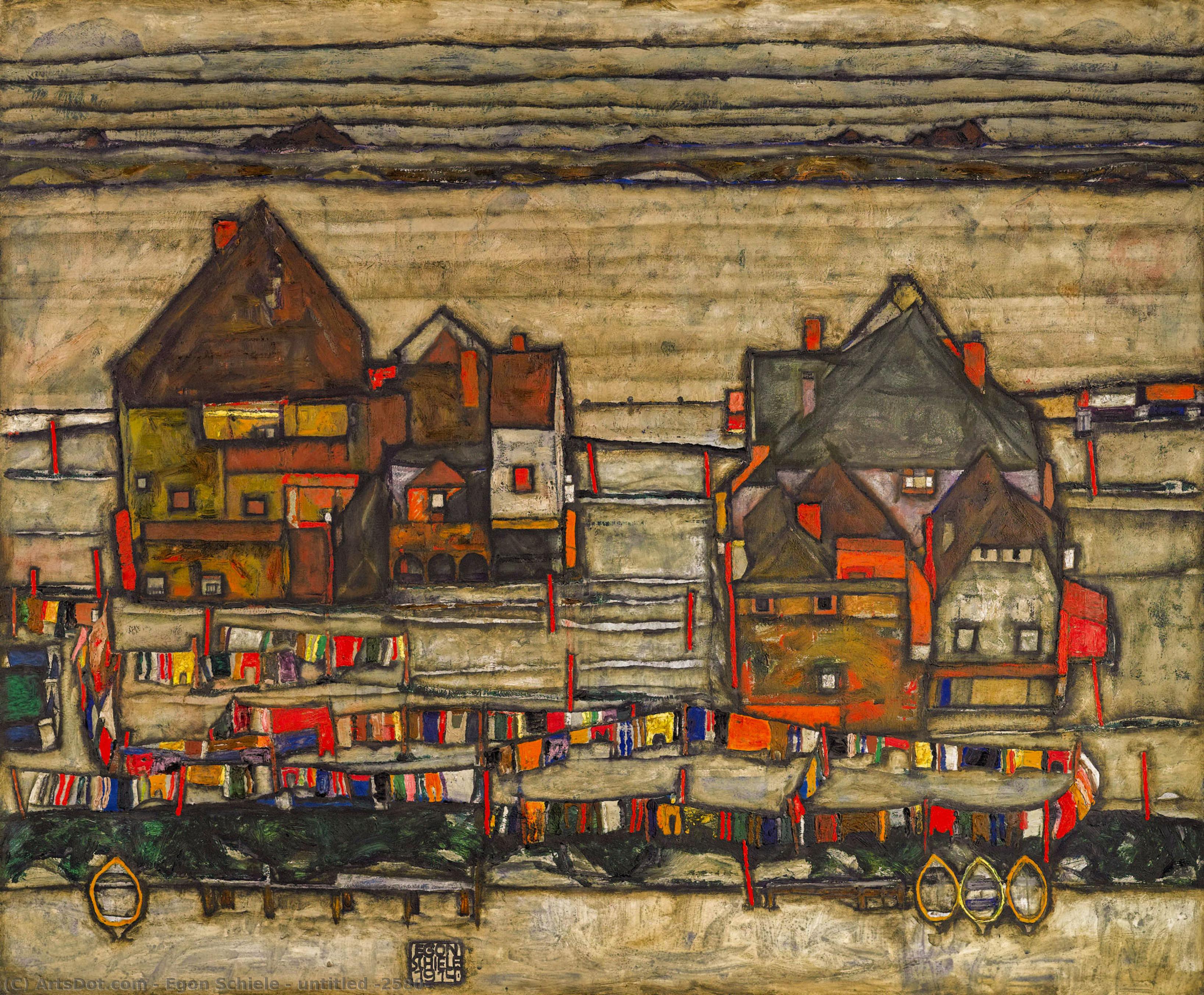 Untitled (2580) — Егон Шиле