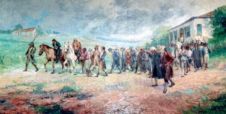 Journey Of The Martyrs — Antonio Parreiras