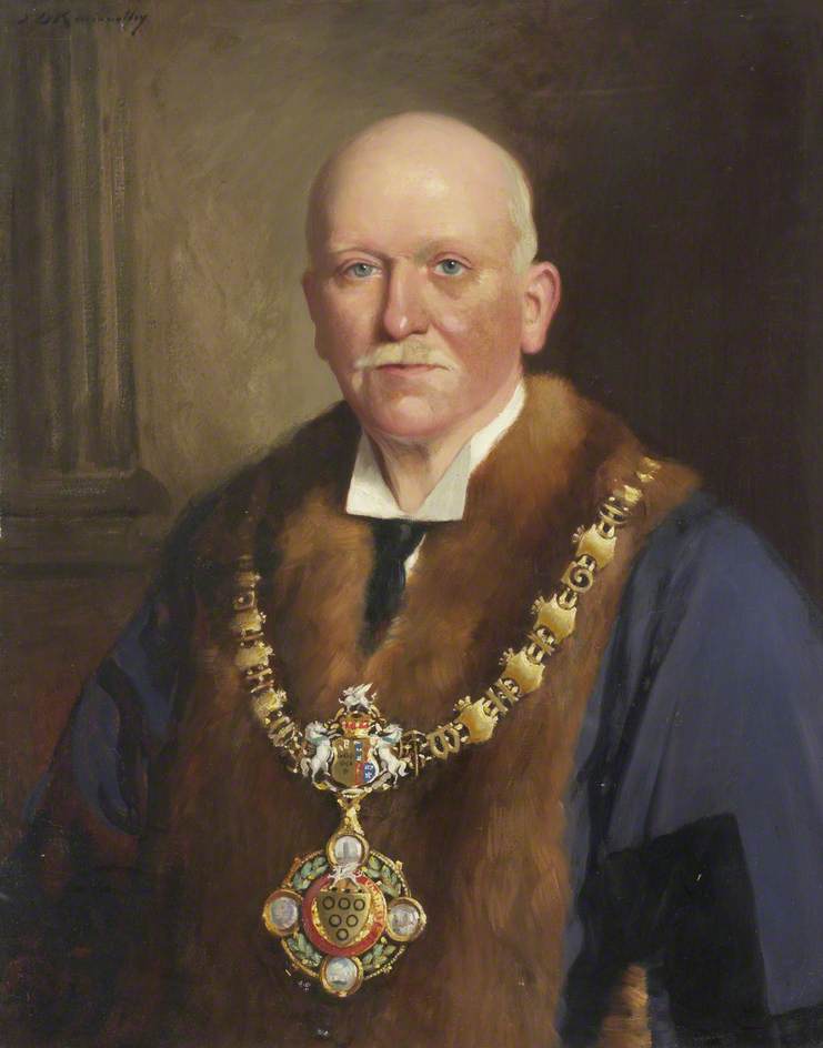 Portrait Of A Mayor Of Whitehaven — John Dalzell Kenworthy
