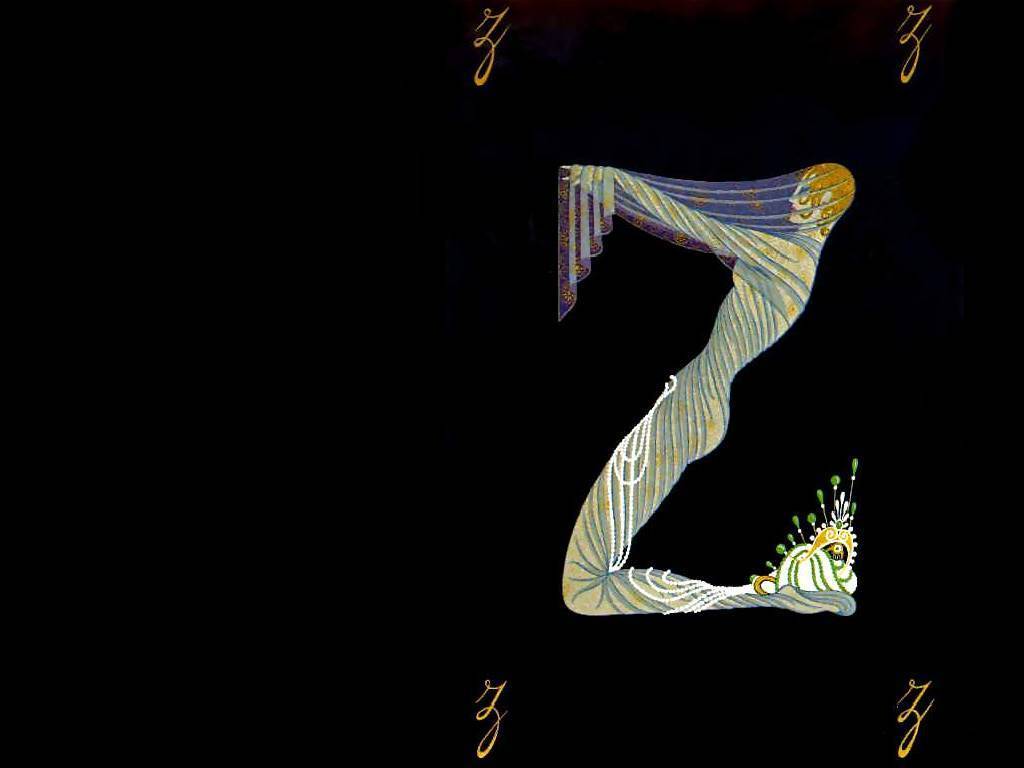Alphabet Z — Erté