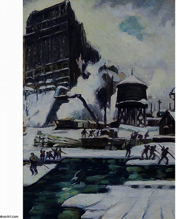 Uilding The Boat Basin, Riverside Drive — Леон Кролл