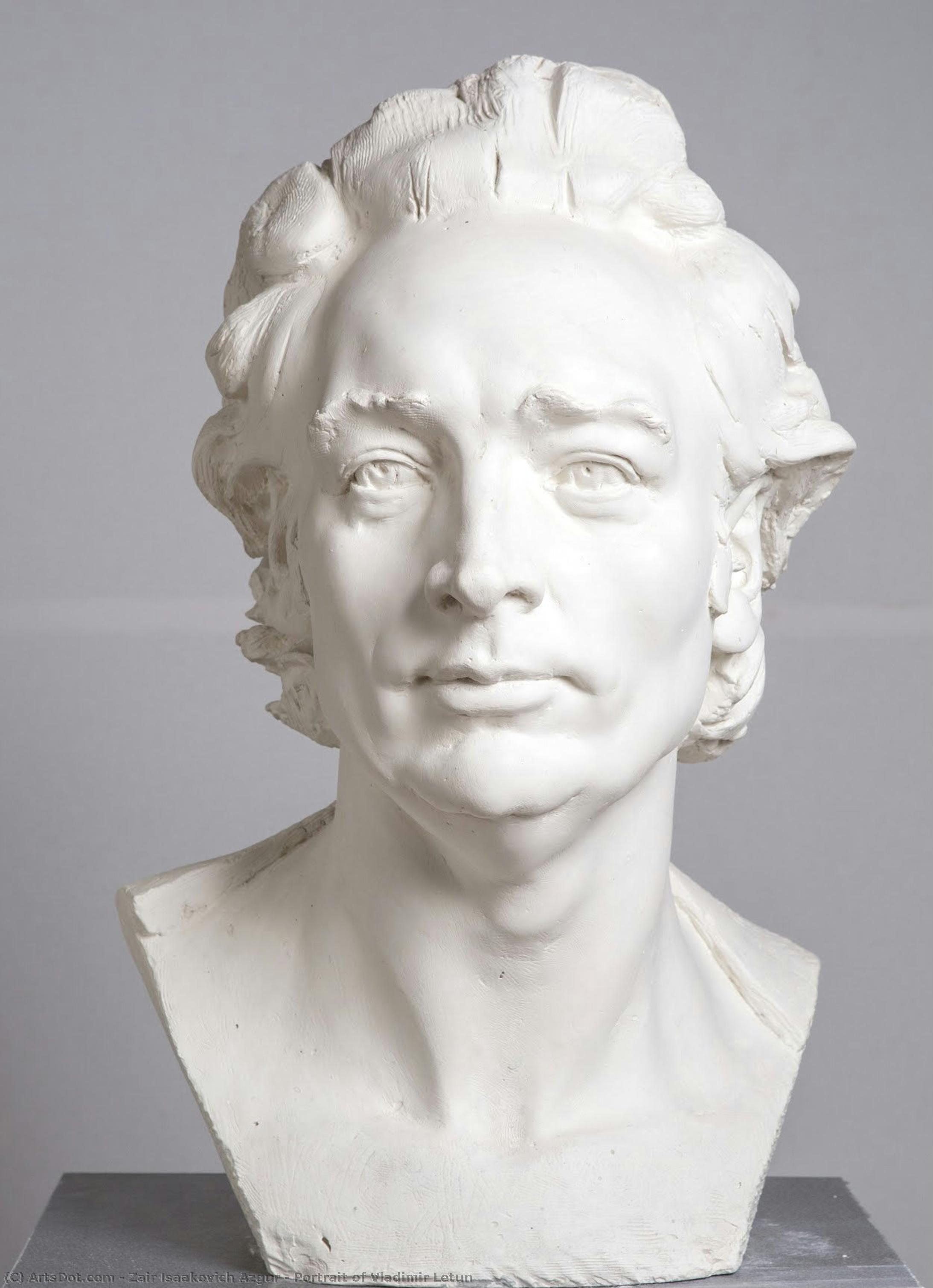 Portrait Of Vladimir Letun — Zair Isaakovich Azgur