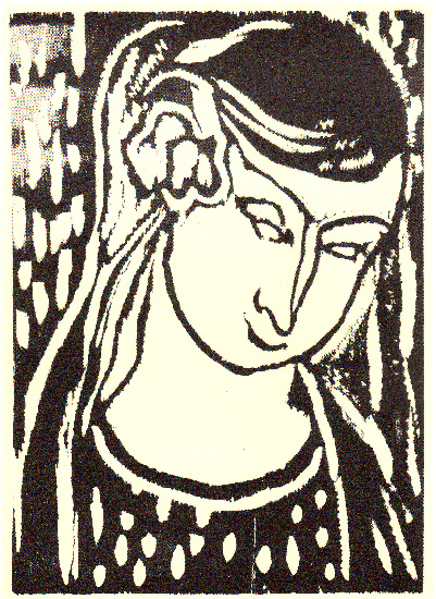 Head Of A Woman — Maurice De Vlaminck