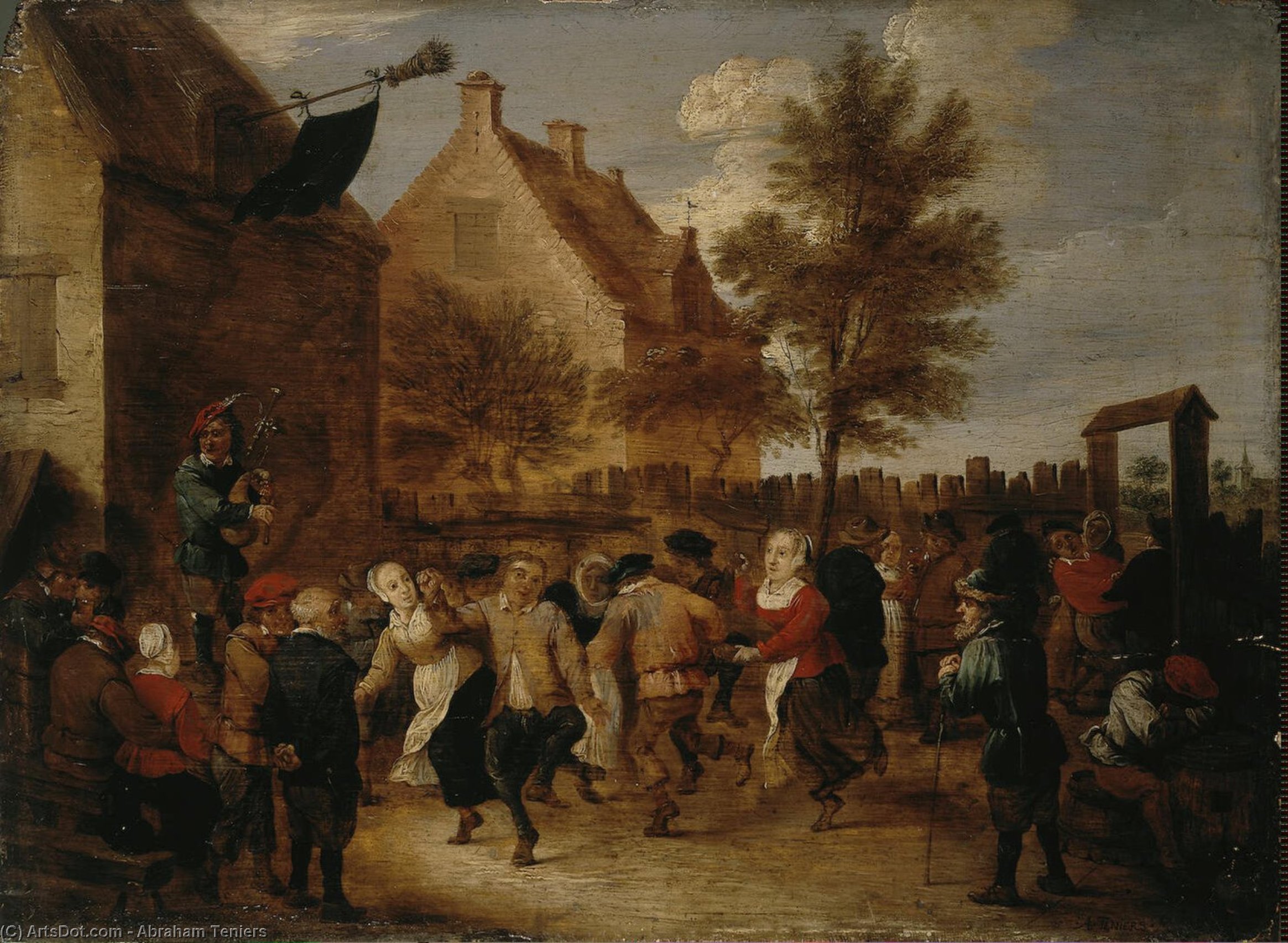Rural Feast — Abraham Teniers