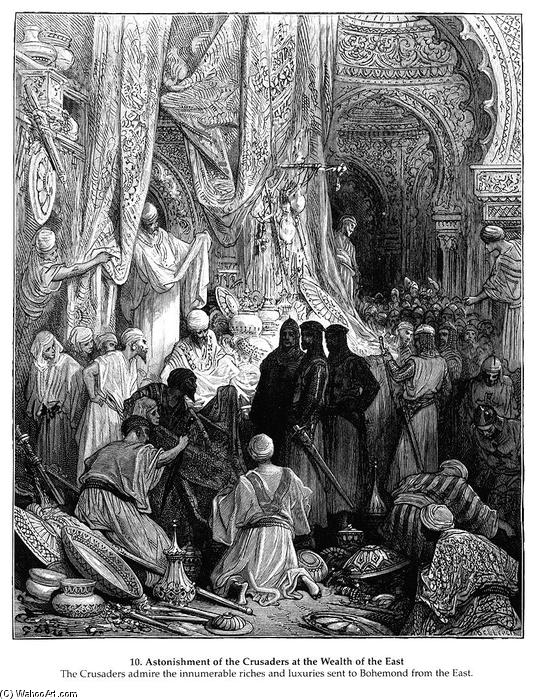 Astonishment Of The Crusaders At The Wealth Of The East — Paul Gustave Doré