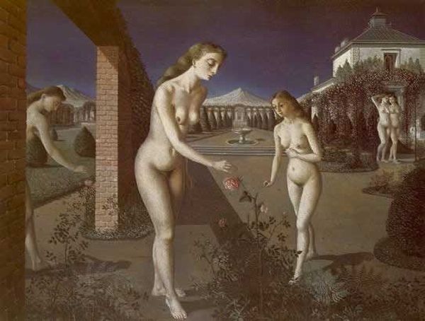 Nocturnal Garden — Paul Delvaux