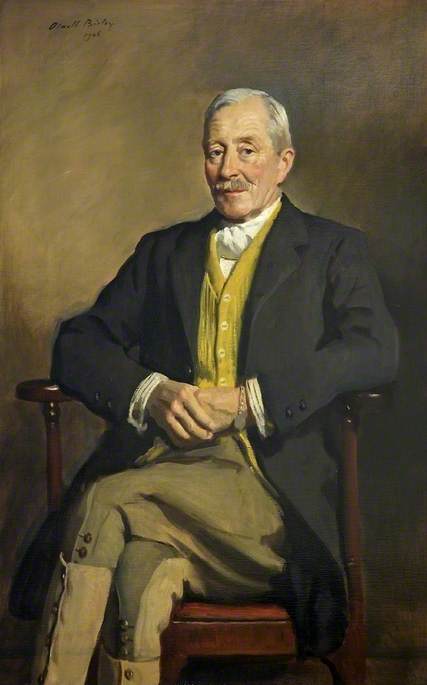 Major Sir Frederick William Beresford Cripps (1873–1961), Chairman Of Gloucestershire County Council (1931–1946) — Oswald Hornby Joseph Birley