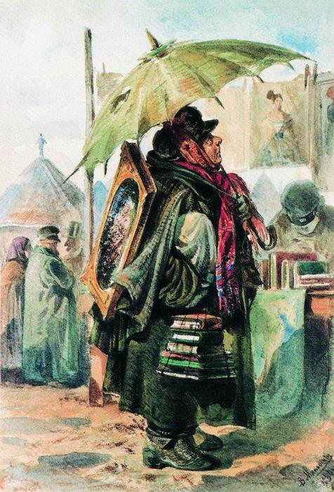 Lover Of Of Antiquity — Vladimir Yegorovich Makovsky
